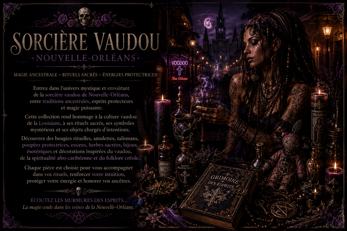 Sorcière Vaudou - Nouvelle-Orléans