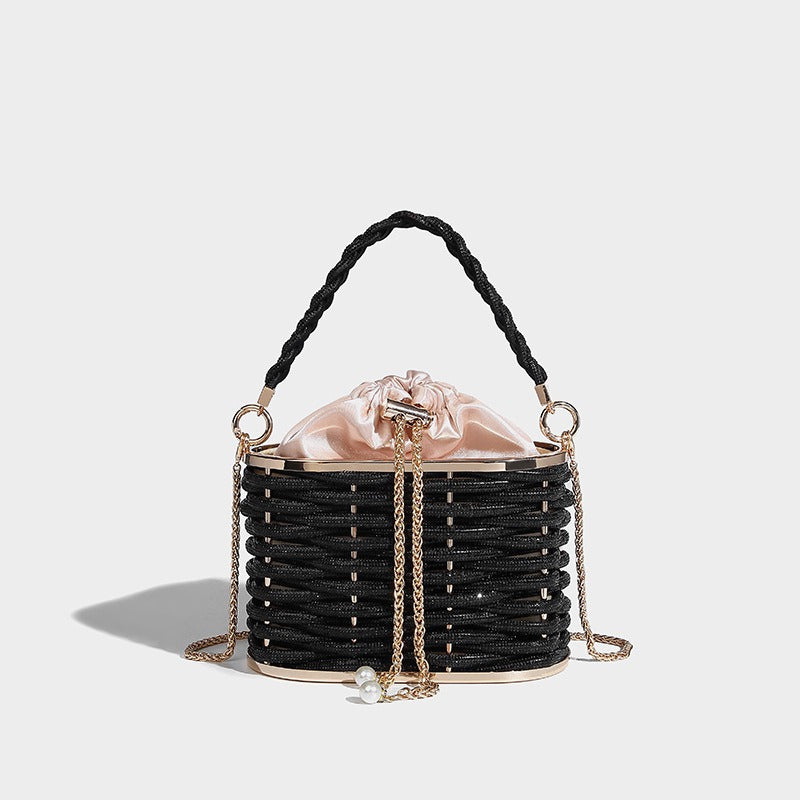 Minaudière Cage Enchantée – Sac Bijou Scintillant