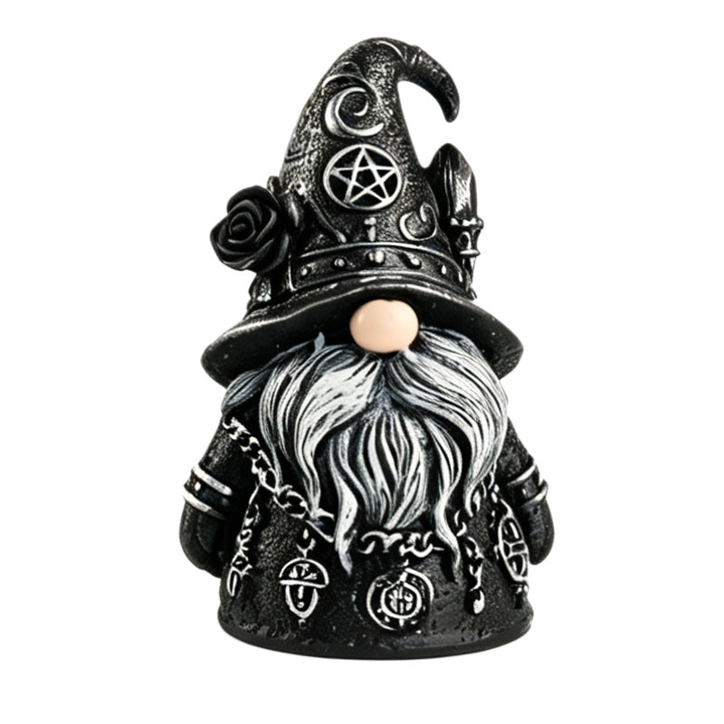 Le Gardien de Salem — Figurine Sorcier Gothique