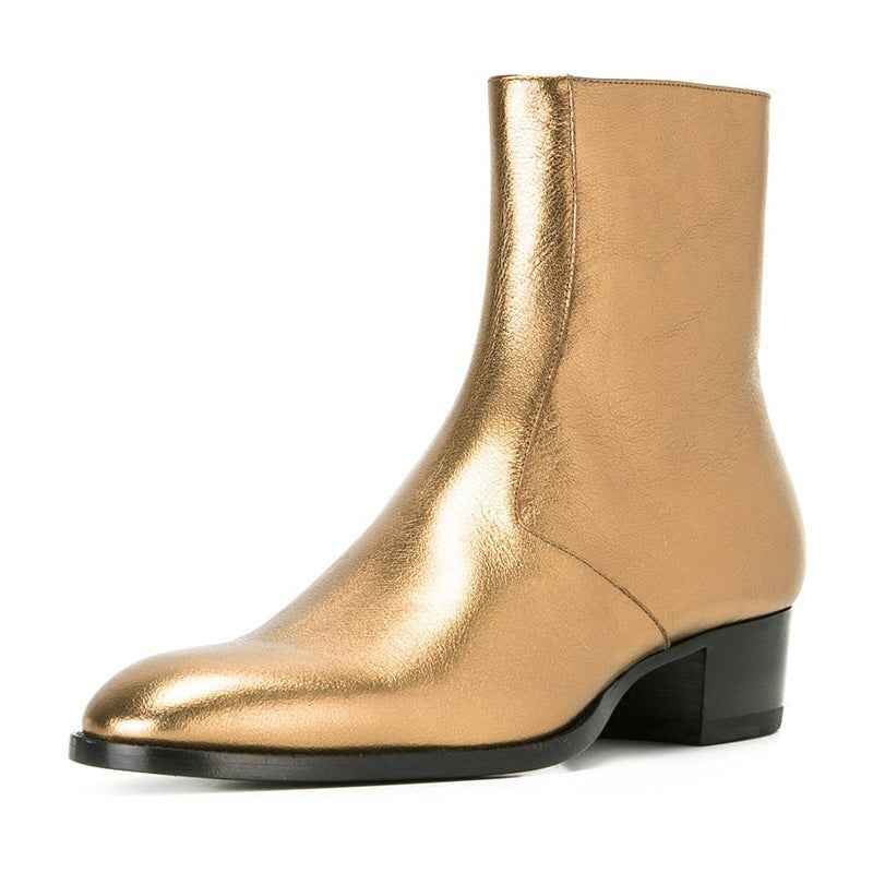 Bottines Homme Or Impérial – Dandy des Ombres