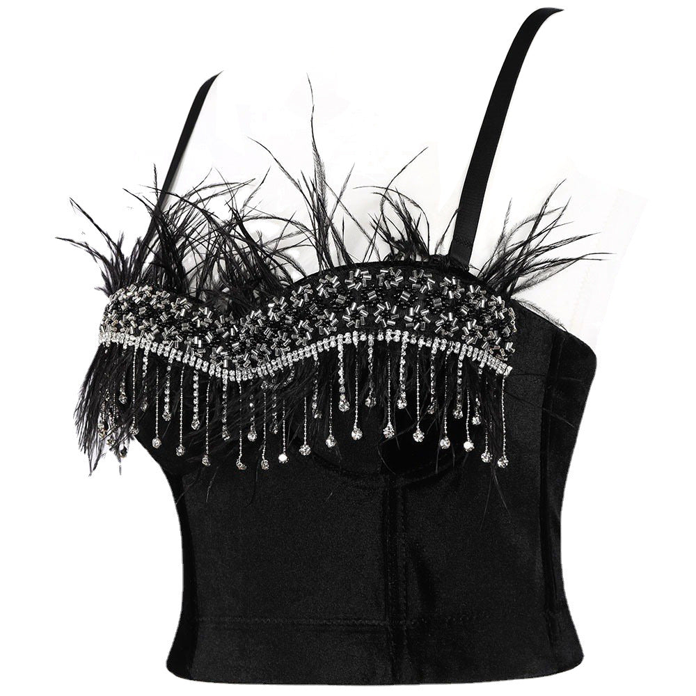 Bustier Éclat du Cabaret – Sequins & Baleines