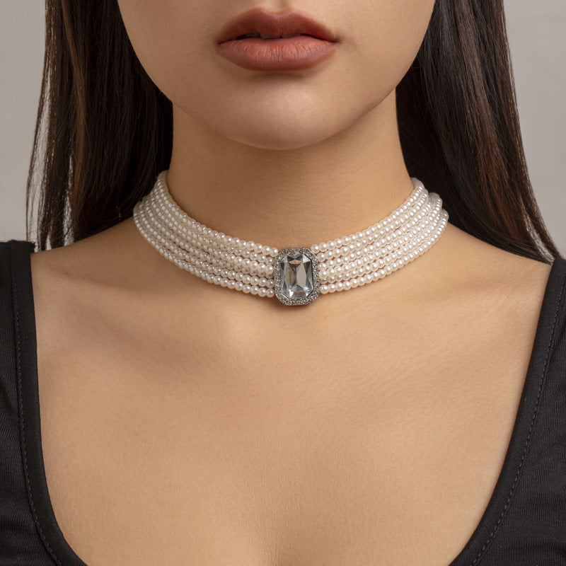 The Widow's Necklace — Baroque Pearly Choker