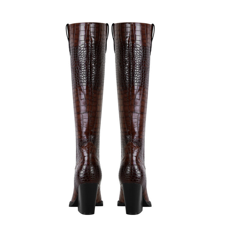 Bottes Écarlates des Ombres – Effet Reptile