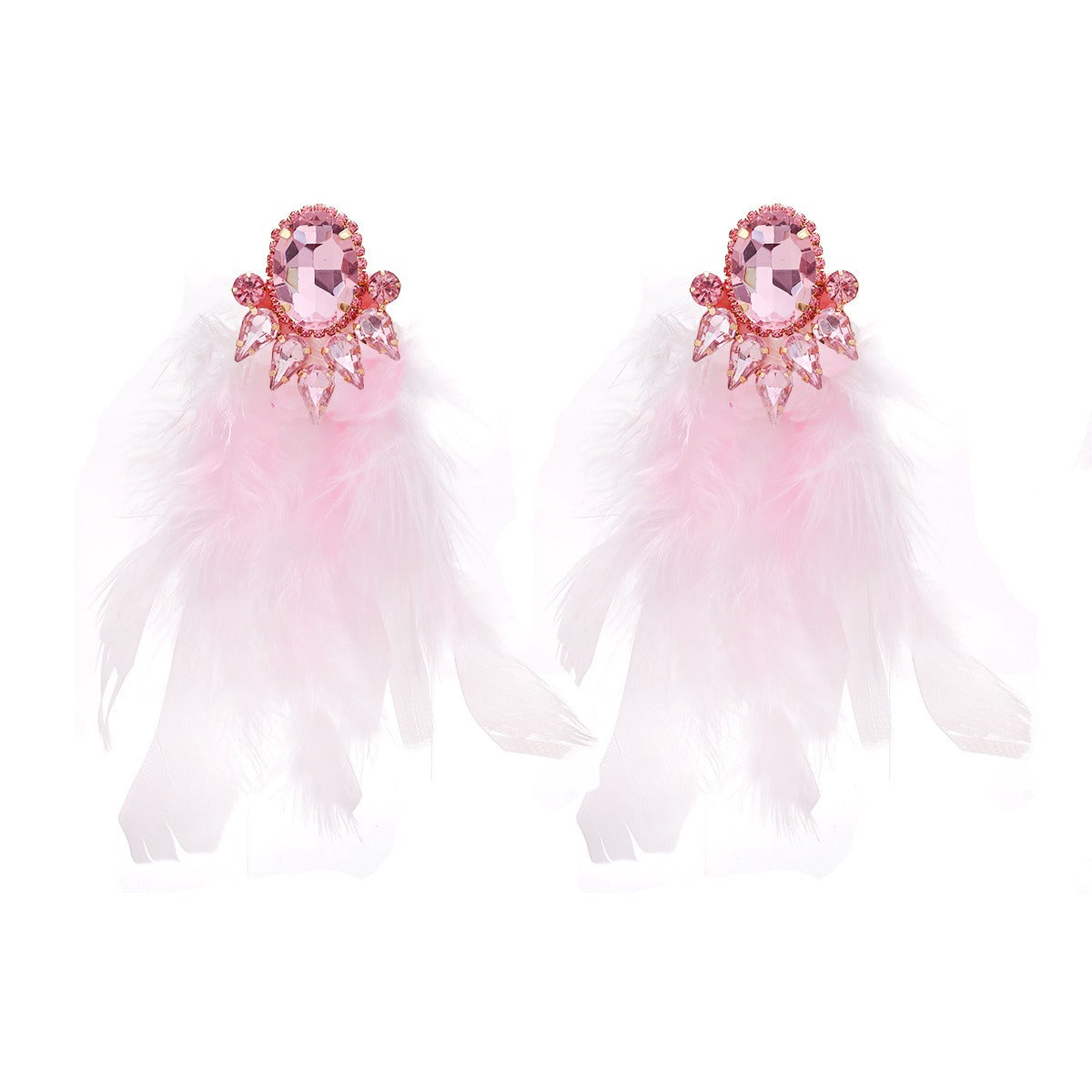 Boucles d’Oreilles Plumes Rituel de Bourbon Street