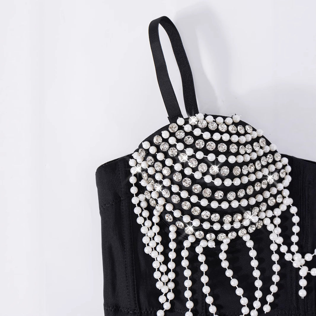 Bustier Pluie de Perles – Chaînes & Pampilles