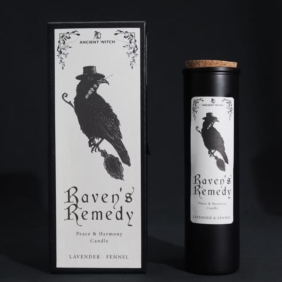 Raven’s Remedy – Bougie de Paix & Harmonie