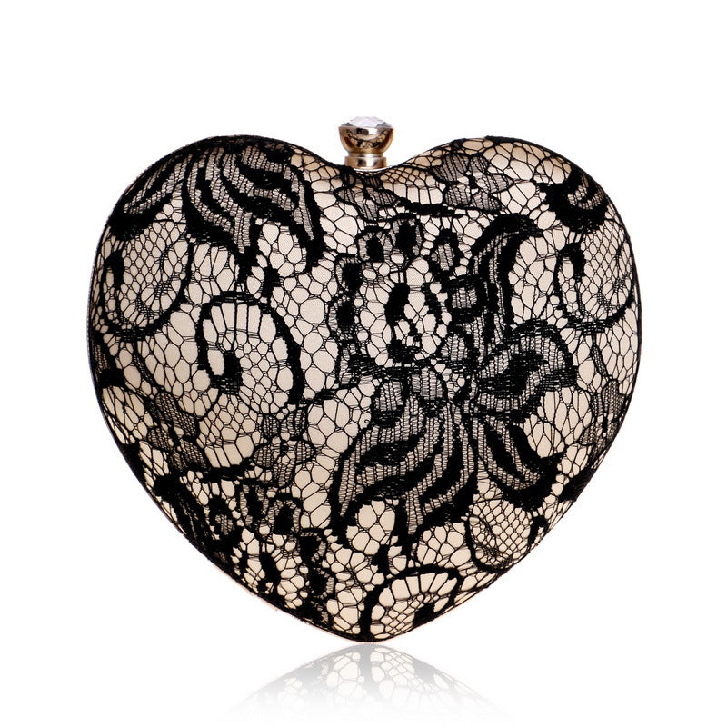 Minaudière Cœur de Dentelle – Boudoir des Ombres