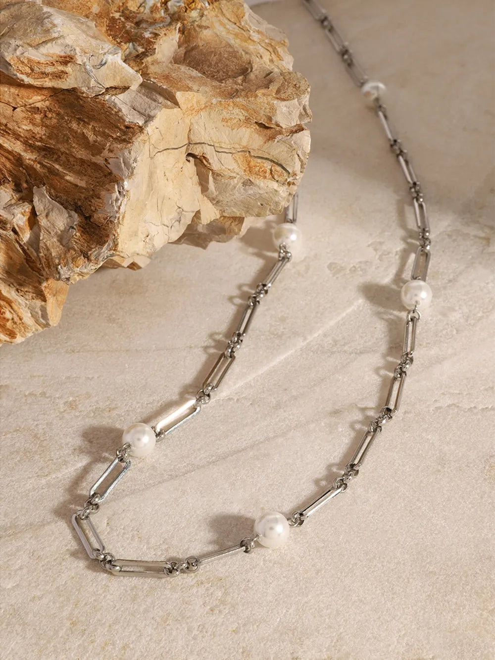 Collier Perles du Boudoir – Chaîne Longue