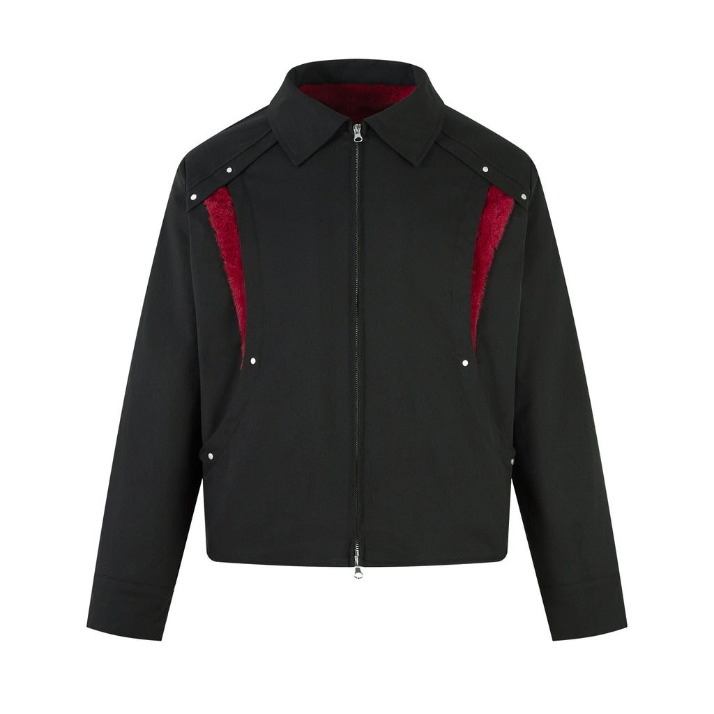 Veste Homme Sang Noir – Noir & Rouge