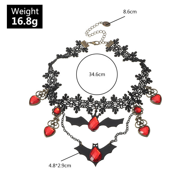 🦇 The Crimson Countess's Necklace