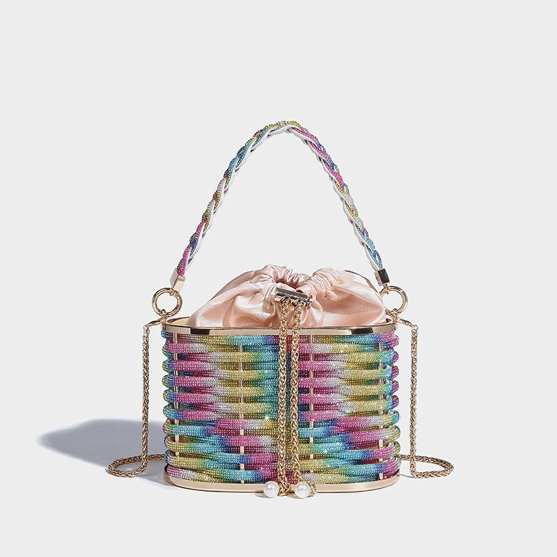 Minaudière Cage Enchantée – Sac Bijou Scintillant
