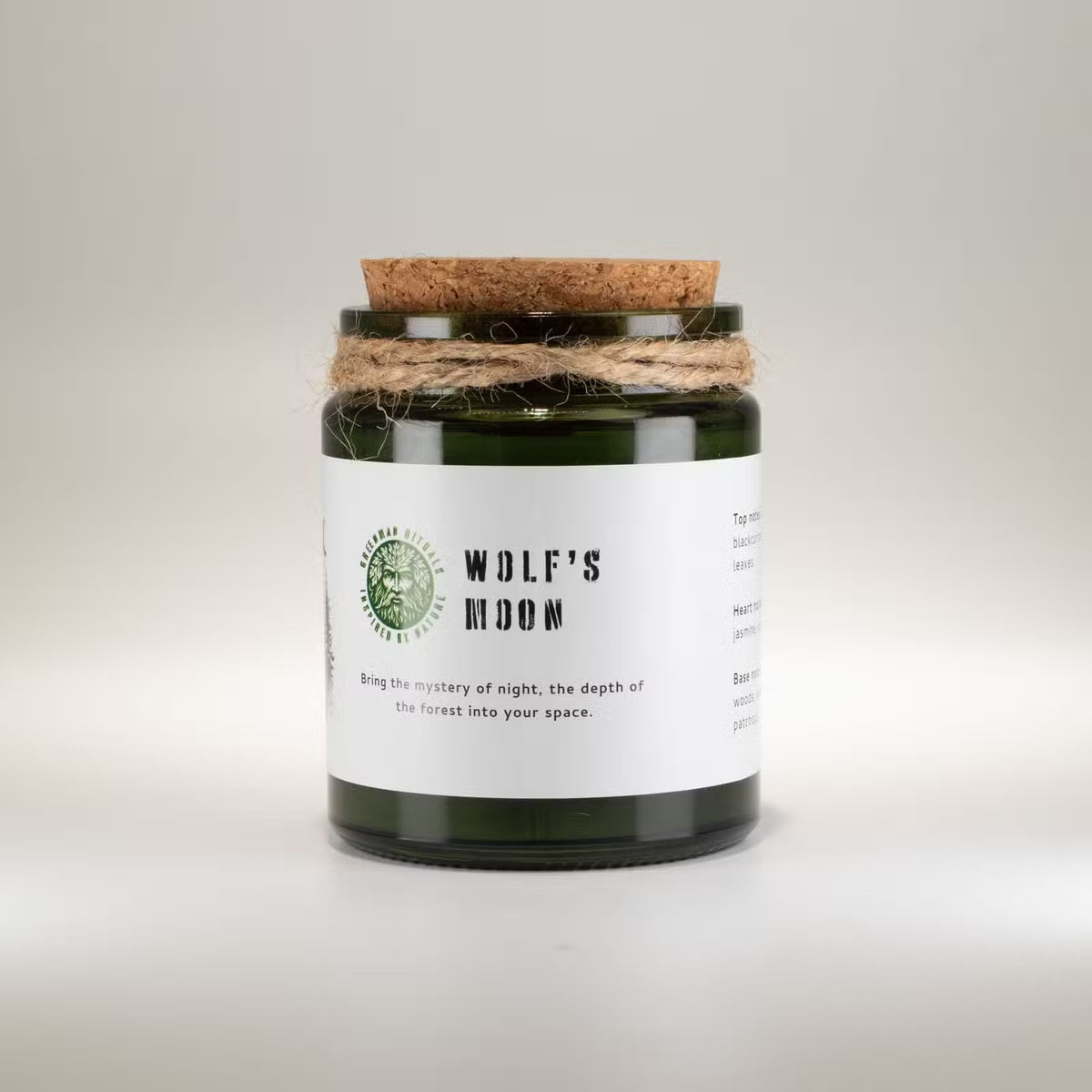 Lune des Loups – Bougie Soja Rituelle