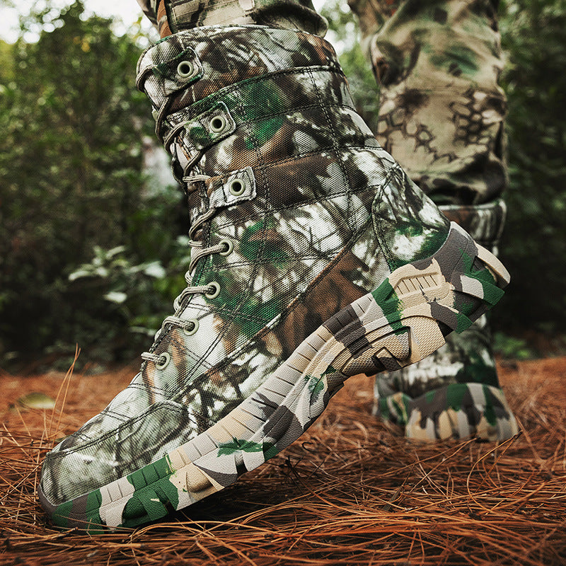 Bottines Tactiques Camouflage Homme – Shadow Patrol