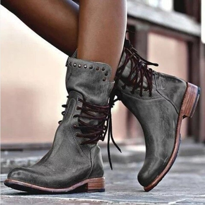 Bottines Lacées Esprit Bayou – Sorcière Vaudou