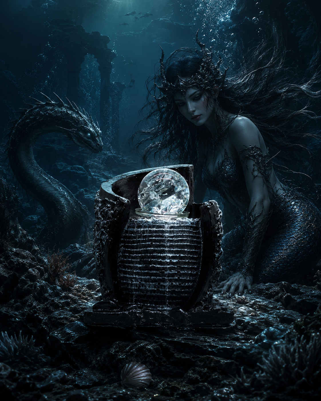 L'Œil des Abysses – Fontaine de la Sphère Engloutie