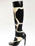 Bottes Vertige du Boudoir – Talons Hauts & Laçage