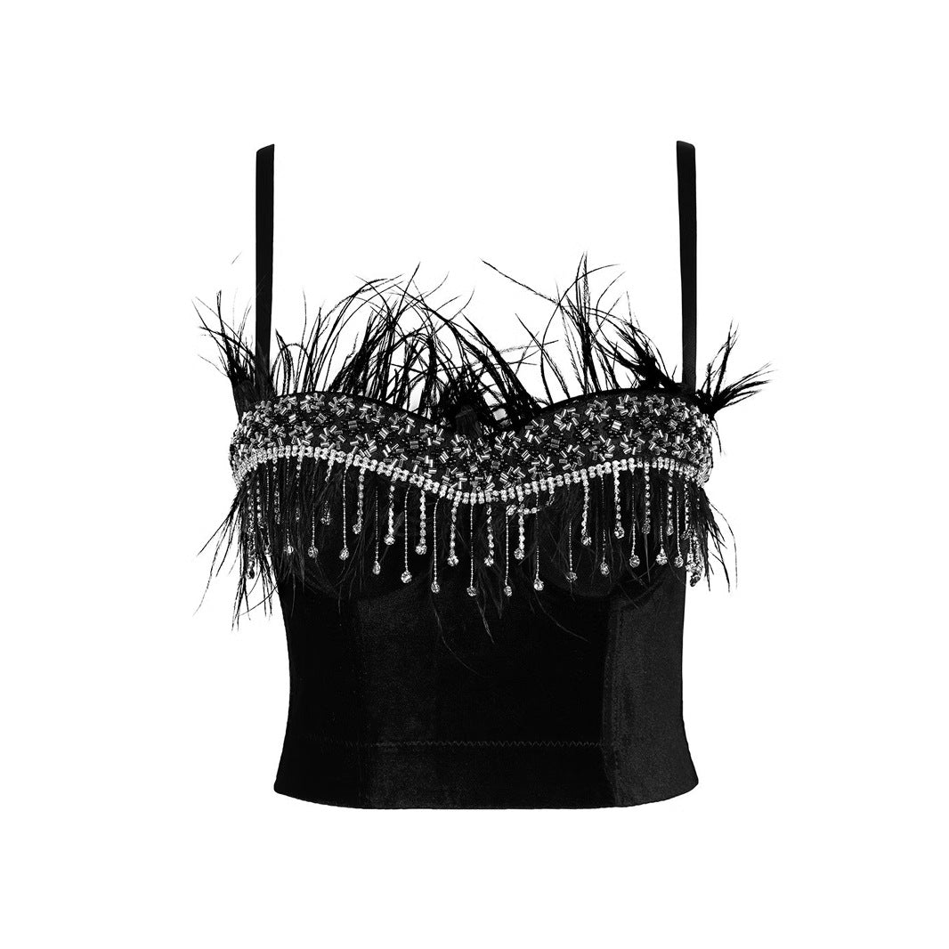 Bustier Éclat du Cabaret – Sequins & Baleines