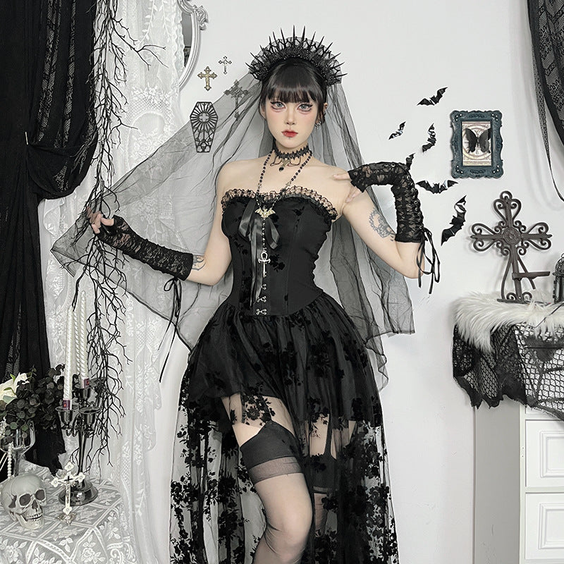 Eternal Widow Black Wedding Dress – Dark Bride