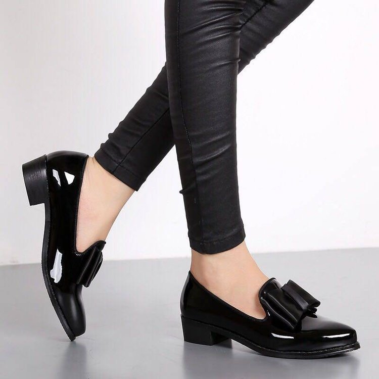 Mocassins Pointus à Nœud — Nocturne