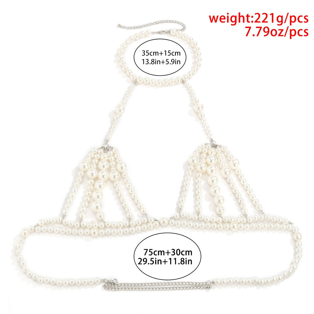 Parure de Corps Perles de Minuit – Boudoir des Ombres