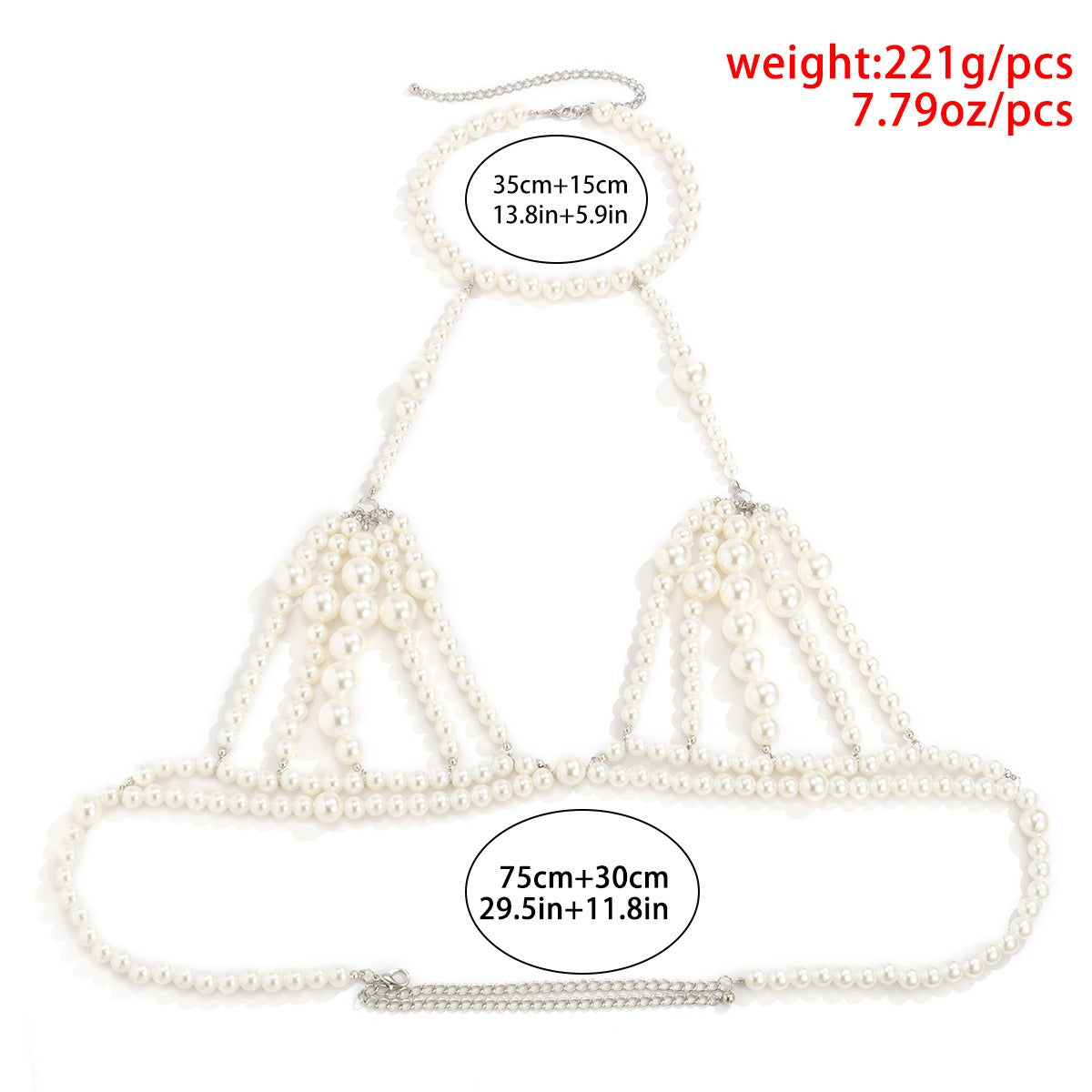 Parure de Corps Perles de Minuit – Boudoir des Ombres