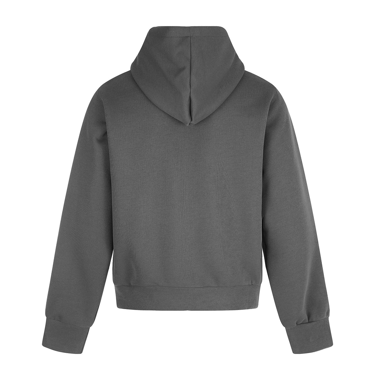 Hoodie Homme de l’Ombre – Gris anthracite & rouge