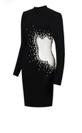 Robe Éclipse de perles