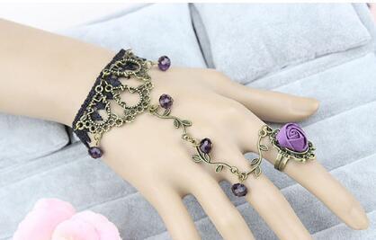 Bracelet-Bague Bohème « Fleur de Bohème »