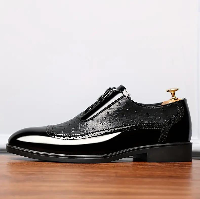 Souliers Dandy Nocturne à Zip – Homme