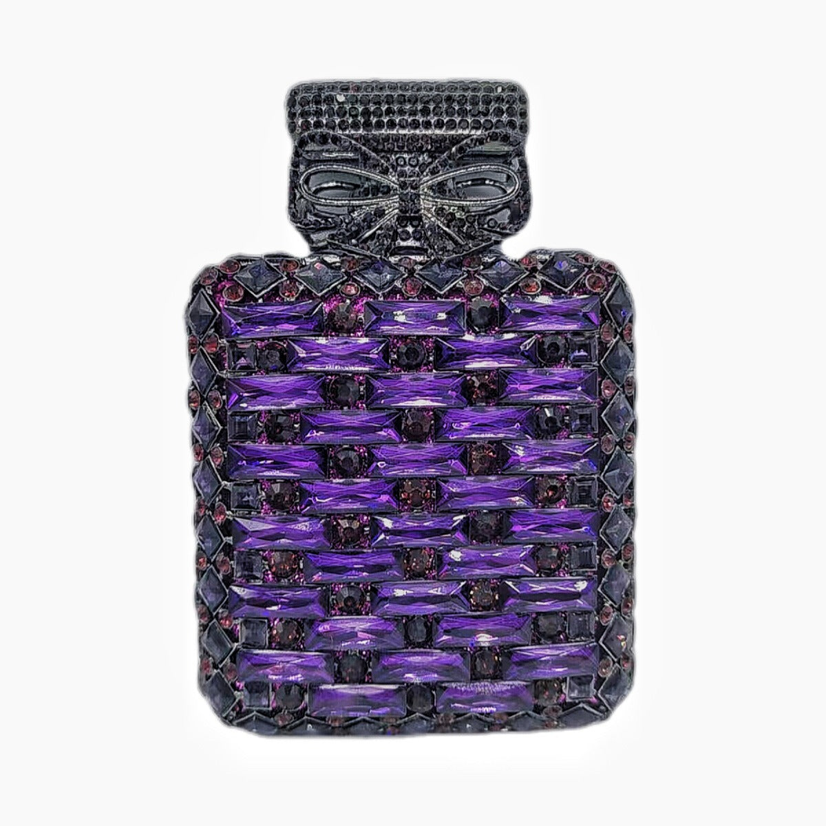 Minaudière Flacon de Minuit – Sac bijou en cristaux