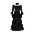 🖤 Robe gothique victorienne « L’Apparition » – Noire ou Blanche
