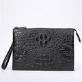 Pochette Homme en Cuir Croco – Dandy des Ombres