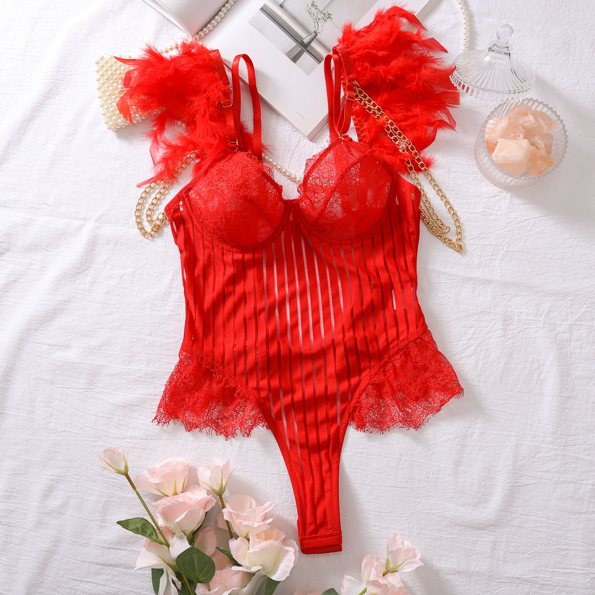 Body Plumes de Minuit – Boudoir des Ombres