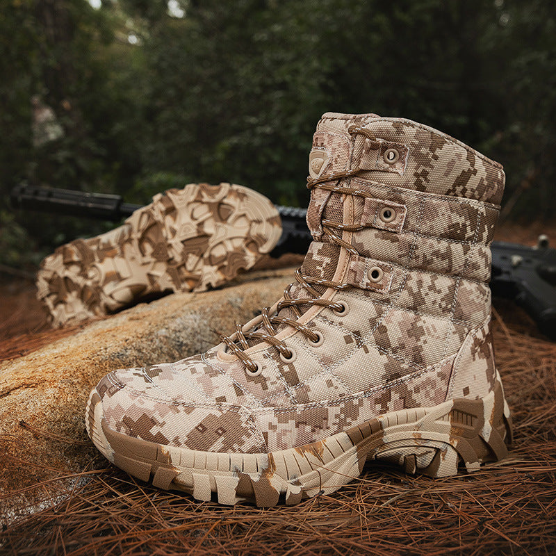 Bottines Tactiques Camouflage Homme – Shadow Patrol