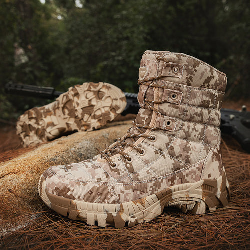 Bottines Tactiques Camouflage Homme – Shadow Patrol