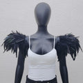Épaulières de Plumes – Ailes du Cabaret Noir