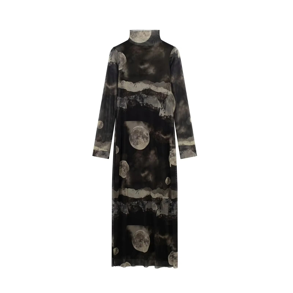 🌕 Sous la Pleine Lune — Robe Longue Mystique