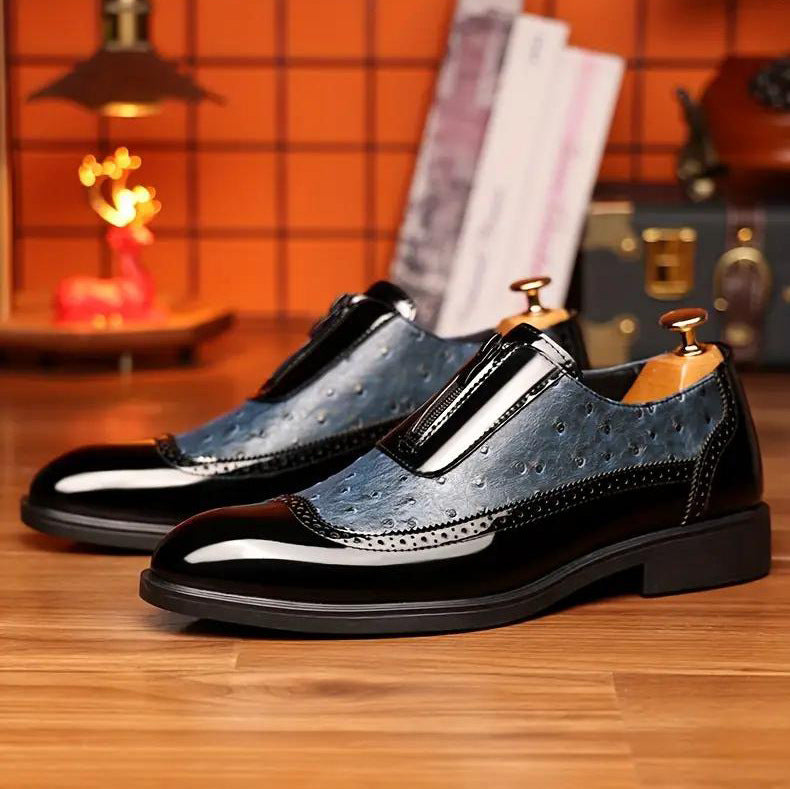 Souliers Dandy Nocturne à Zip – Homme