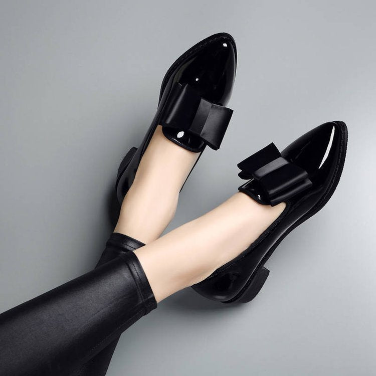 Mocassins Pointus à Nœud — Nocturne