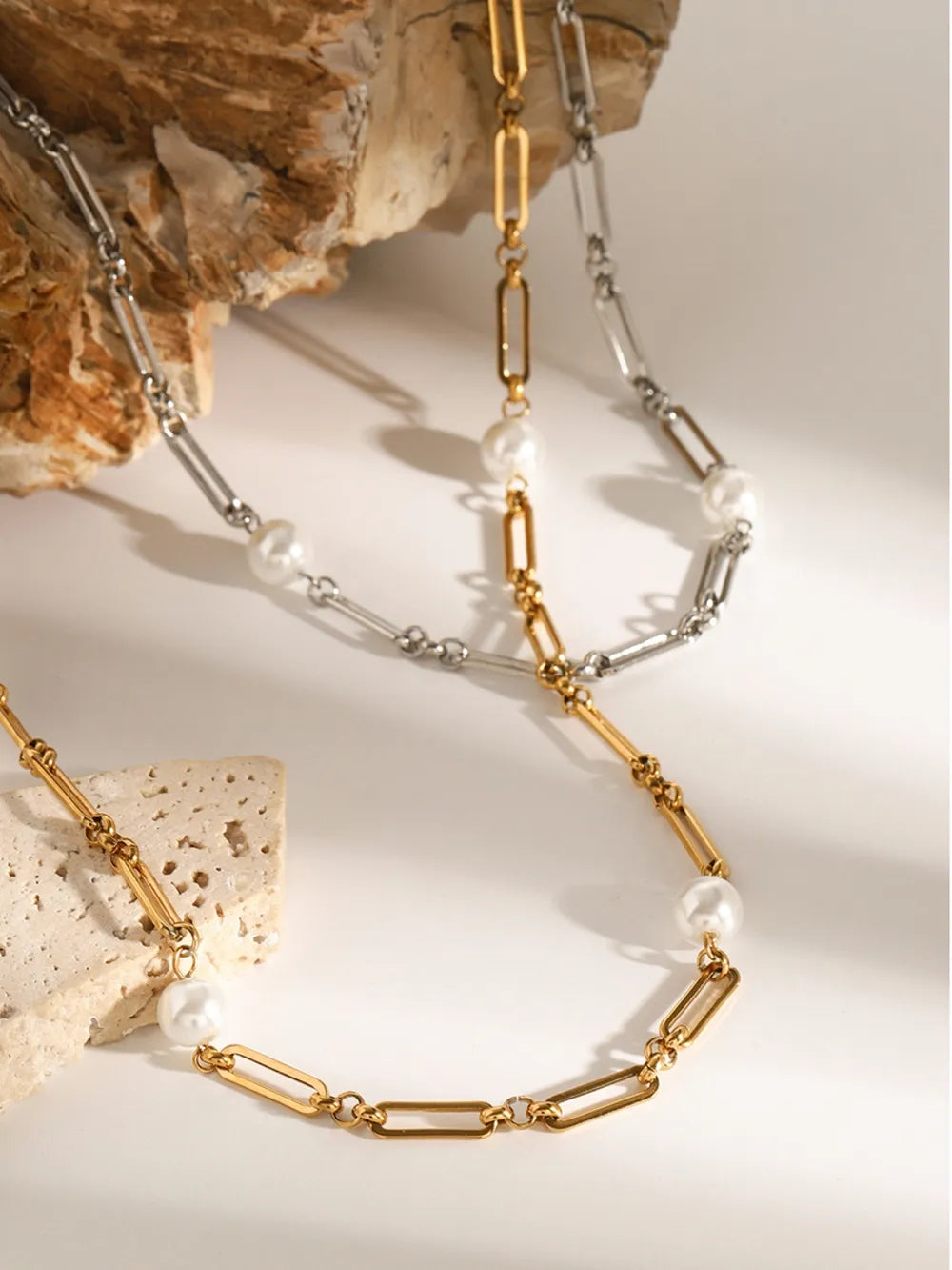 Collier Perles du Boudoir – Chaîne Longue