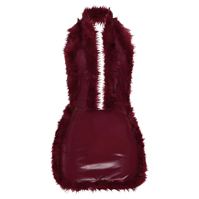 La Maîtresse du Chapiteau — Robe Gothique Bordeaux
