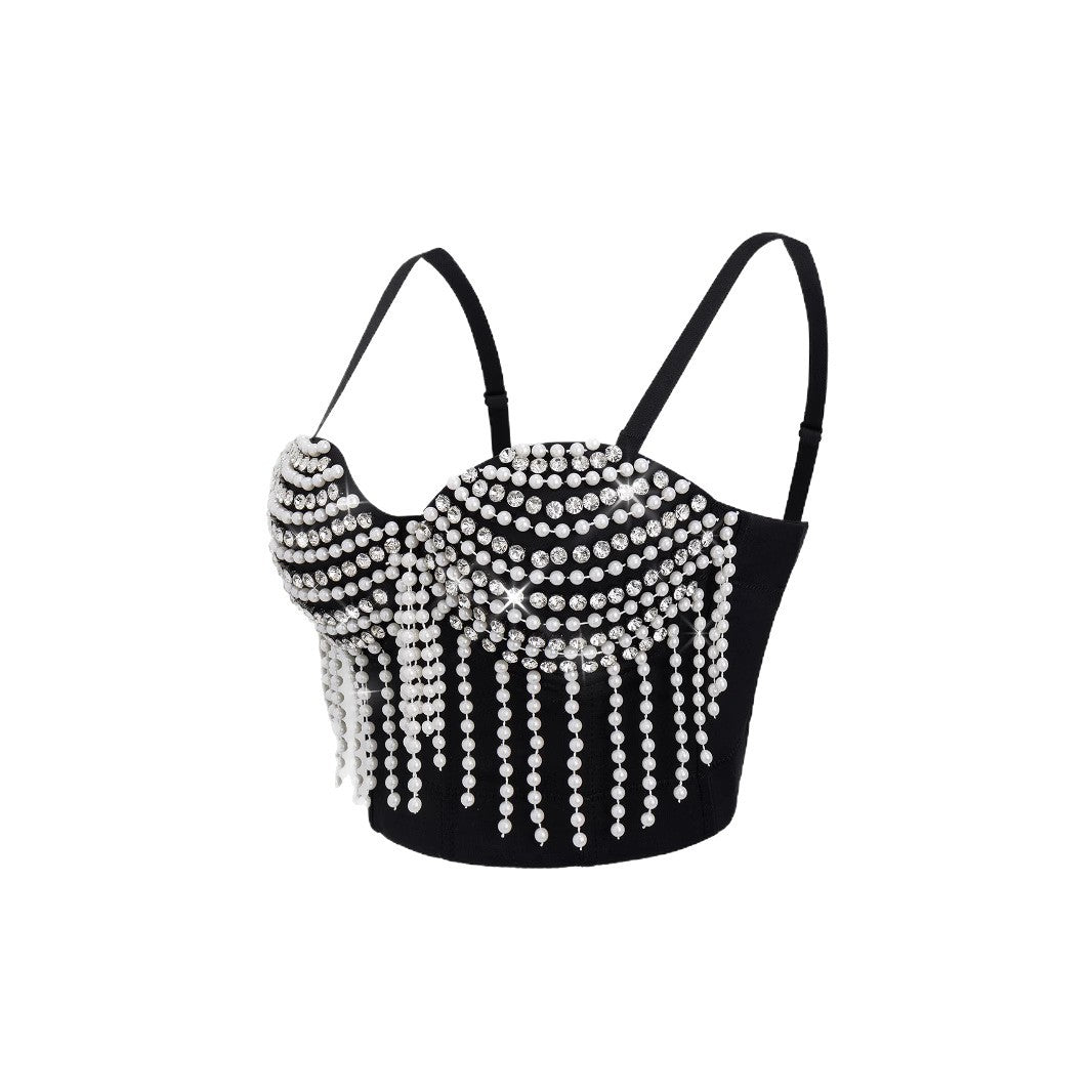 Bustier Pluie de Perles – Chaînes & Pampilles