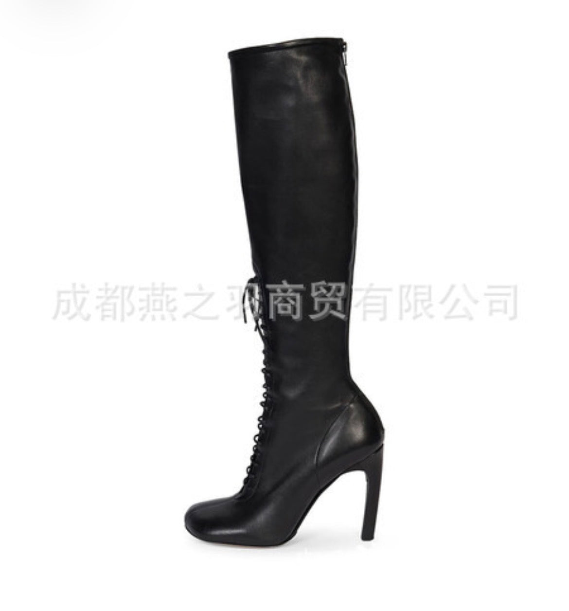 Bottes Vertige du Boudoir – Talons Hauts & Laçage
