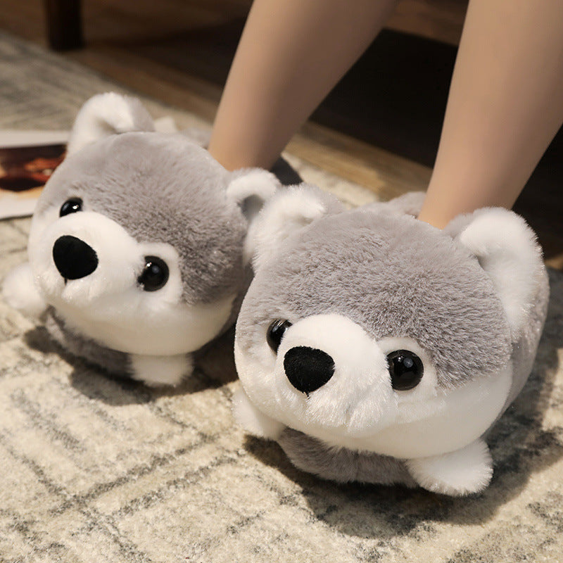 Chaussons Hamster en Peluche – Douceur Cocooning