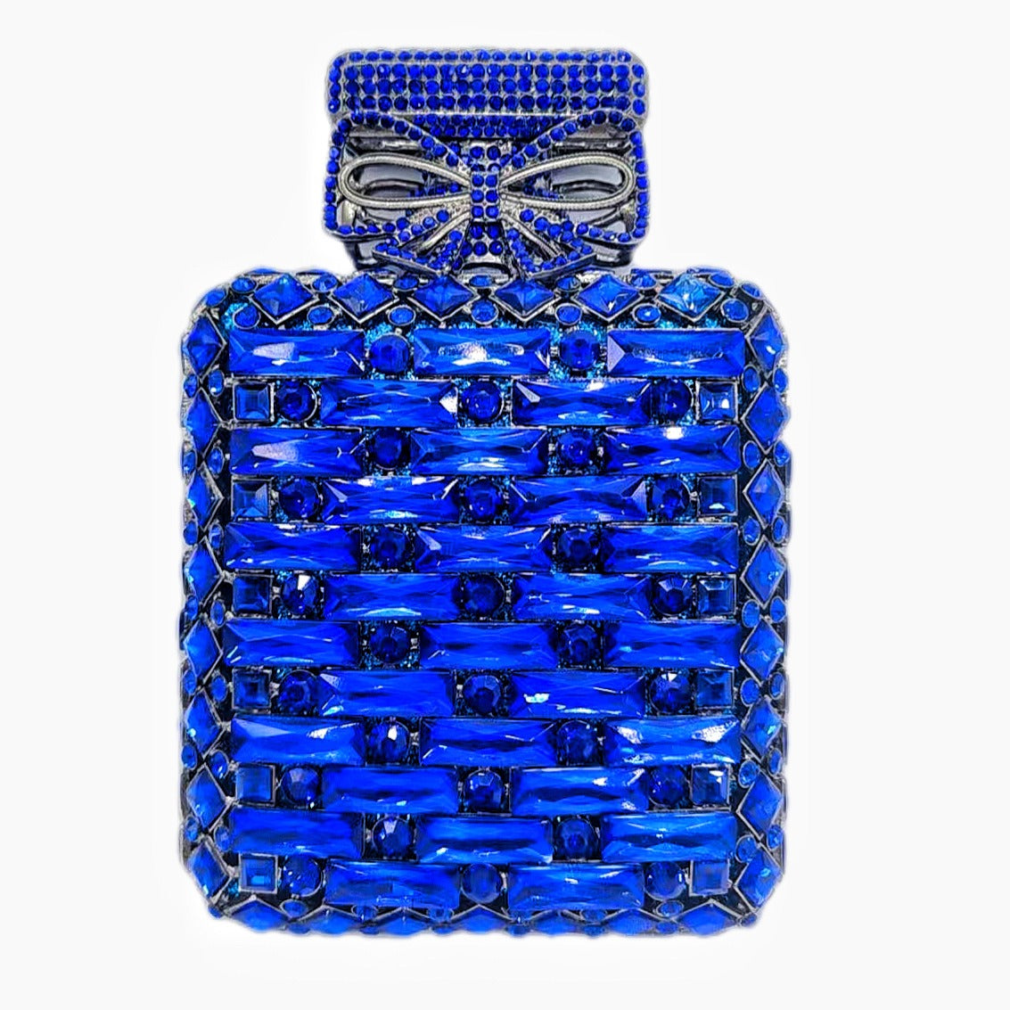 Minaudière Flacon de Minuit – Sac bijou en cristaux