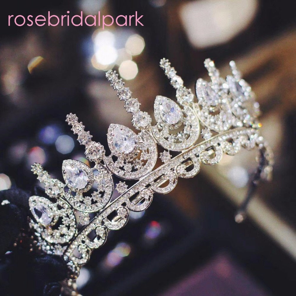 The Crown of Frost — Royal Zircon Tiara