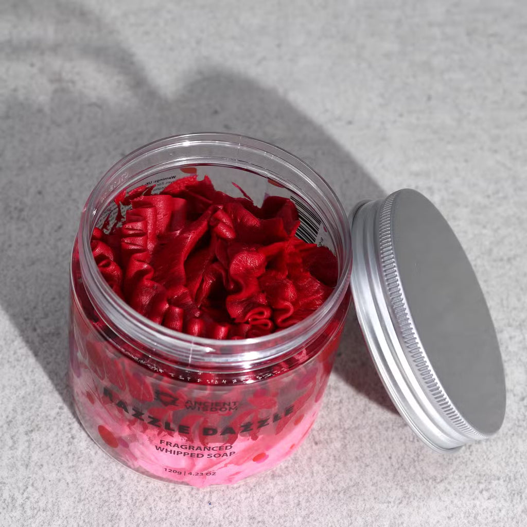 Baiser Écarlate — Savon Fouetté Framboise Glacée