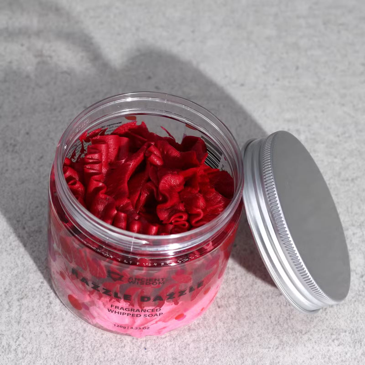 Baiser Écarlate — Savon Fouetté Framboise Glacée