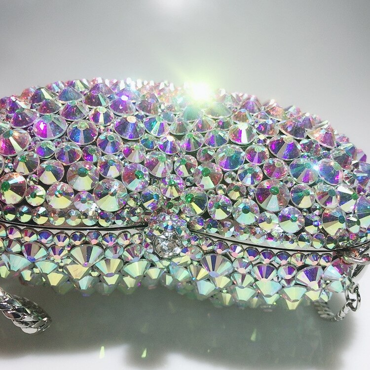Minaudière Cœur de Cristal – Boudoir des Ombres