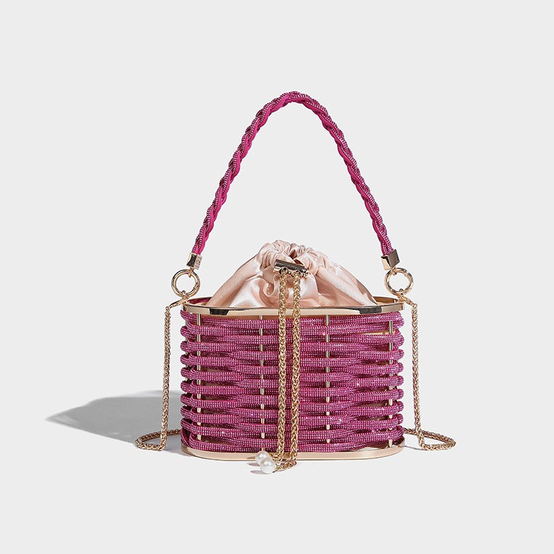 Minaudière Cage Enchantée – Sac Bijou Scintillant